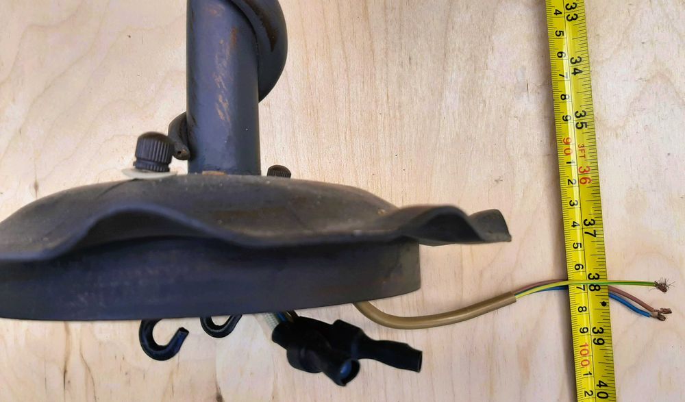 Candeeiro Teto Lira tipo Lustre Art Nouveau " art deco"