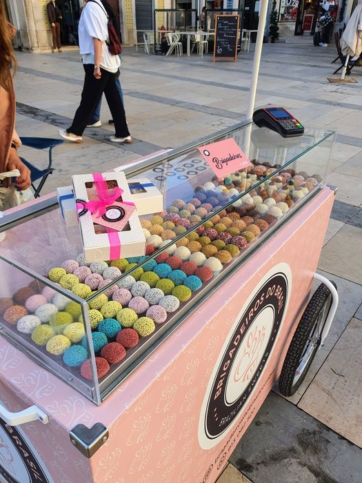 Carrinho para venda ambulante