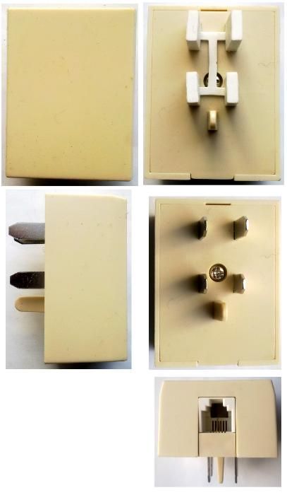 Телефонный переходник в RJ-11 новый