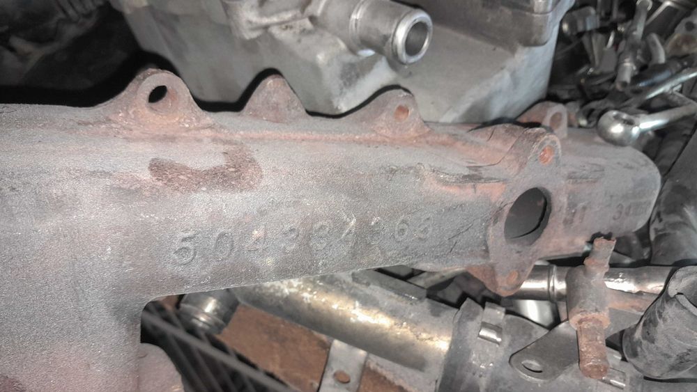 Coletor de escape Mitsubishi canter 3.0