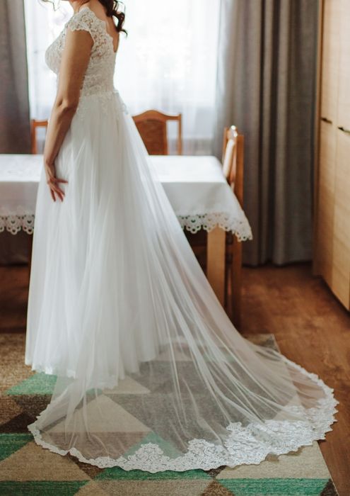 Suknia ślubna biała