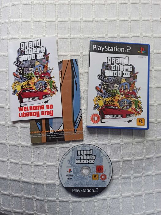 GTA III completo - Playstation 2 - PS2