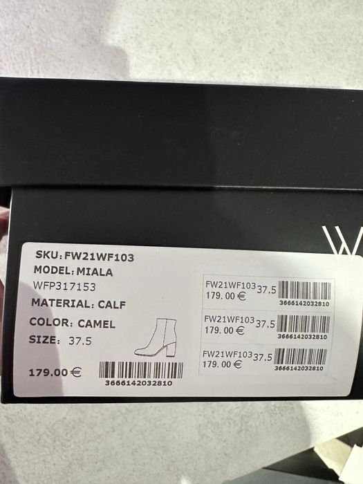 Ботильоны What for Sandro кожаные ботинки чоботи