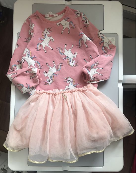 Неймовірно гарна сукня костюм єдинороги юбка пачка 4-5 р