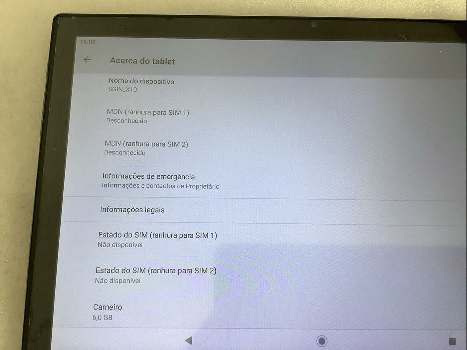 Tablet 10.1 SGIN X10