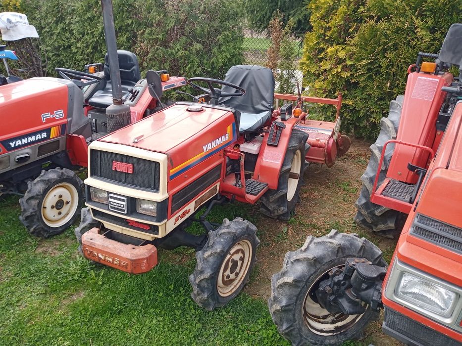 Traktorek Japońskie Yanmar  z glebogryzarka 4x4 Orginal Kubota iseki cena brutto FV