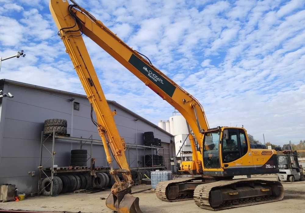 Koparka gąsienicowa Hyundai R210LC LONG - WYNAJEM/WYPOŻYCZALNIA !!!
