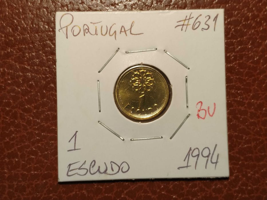 A318 moeda de 1 escudo de 1994 BNC Portugal