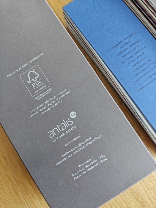 Próbnik papierów Antalis