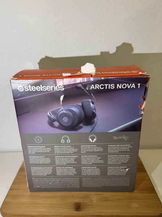 SteelSeries Arctis Nova 1 Gaming Headset NOVO | PC PS5 PS4  XBOX SWITC