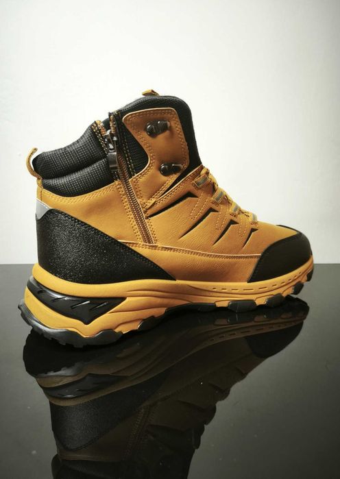 Zimowe wysokie buty męskie nowe mocne Okazja 43