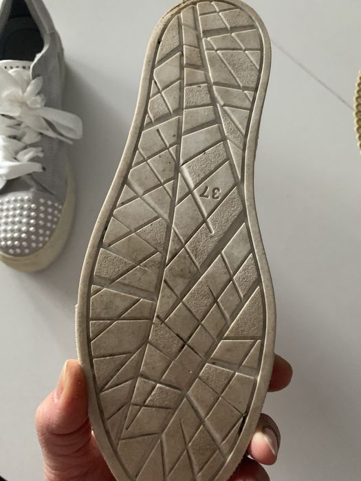 Sneakersy trampki na platformie 37