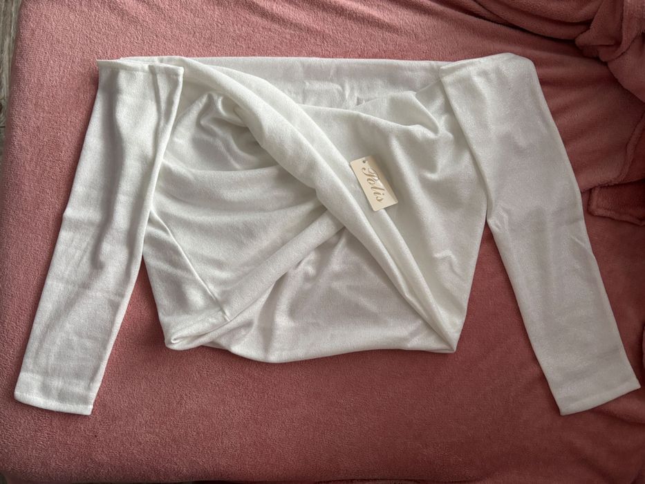 Bolerko ślubne-komin NOWE