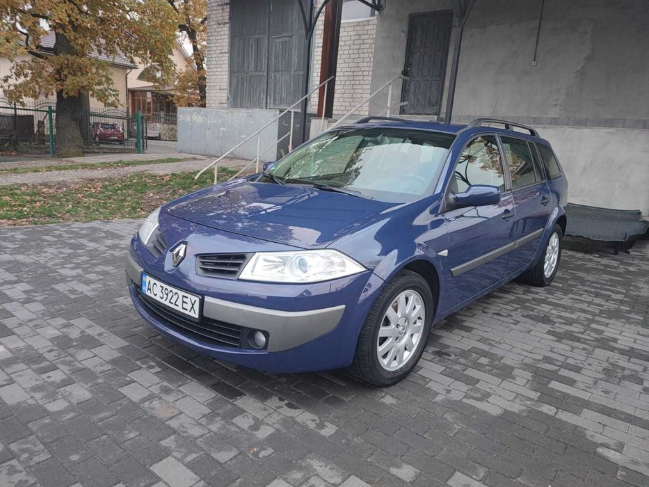 RENAULT MEGANE AUTOMAT Рено Меган АВТОМАТ Рідна фарба і пробіг