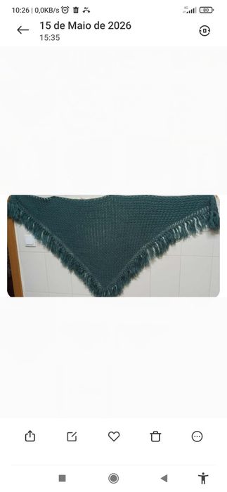 Xailes Artesanais em crochet