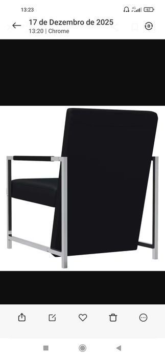 Cadeiras estilo moderno