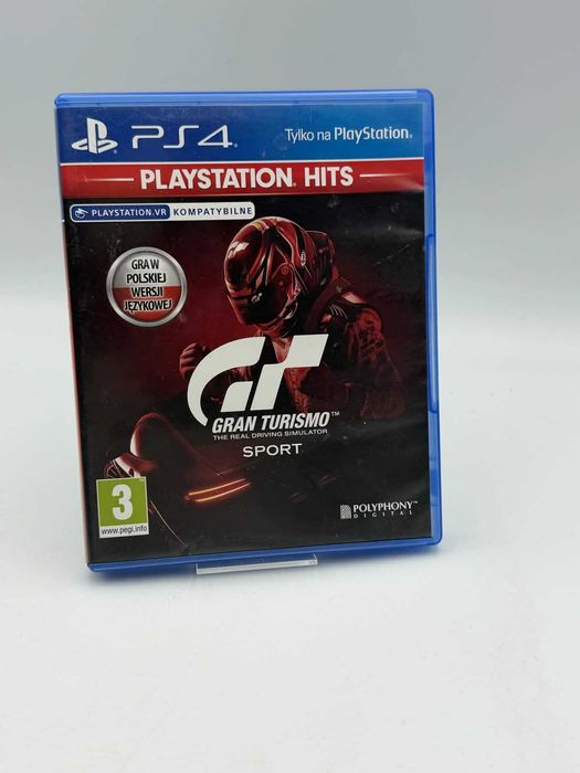 GRAN TURISMO SPORT PlayStation 4 (PS4) pudełkowa