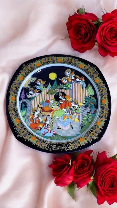 Duży świąteczny talerz Rosenthal