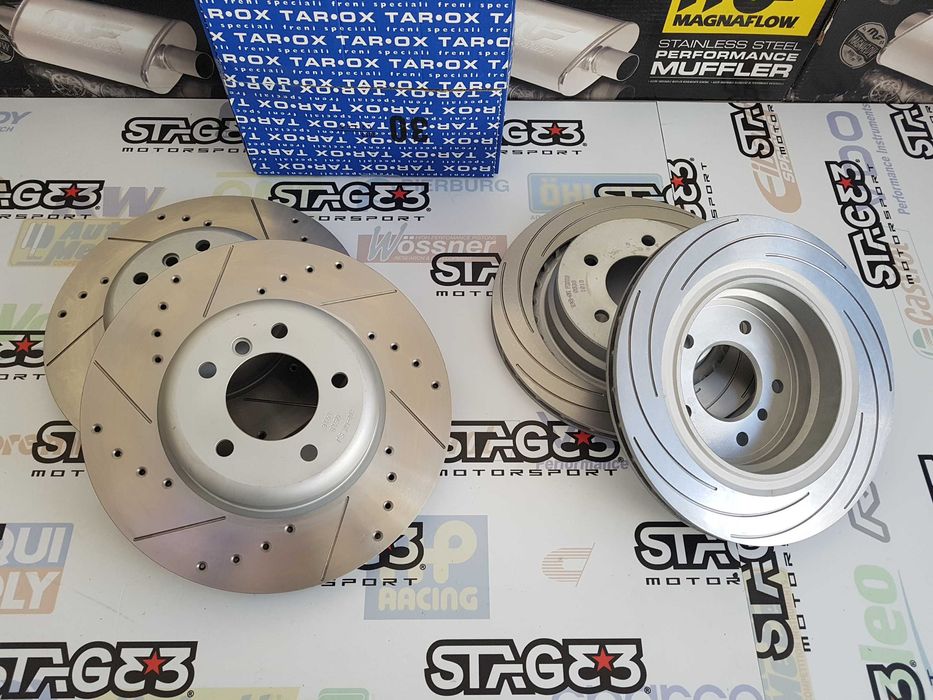 Discos Travão TAROX EBC AP Racing BREMBO BMW E90 E60 348mm Audi S3 RS3