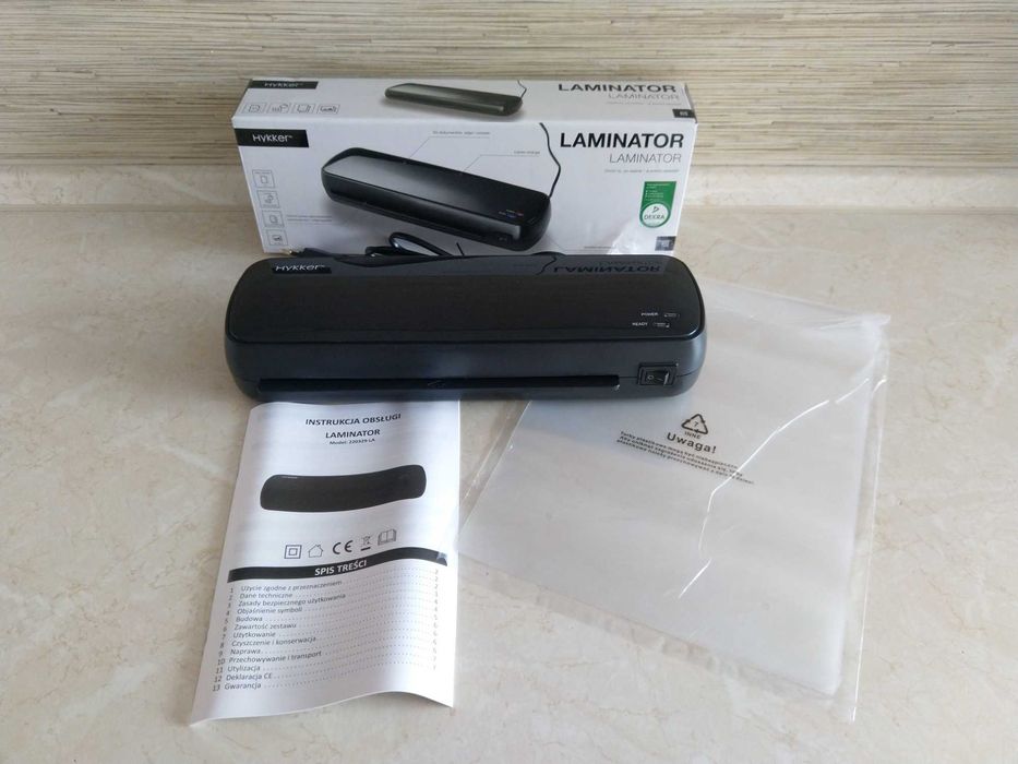 NAJTANIEJ Laminator Kartek Zdjęć + Folia Do Laminowania Wysyłka