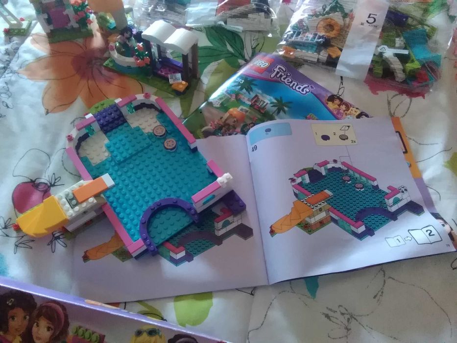 Lego friends 41313 com caixa
