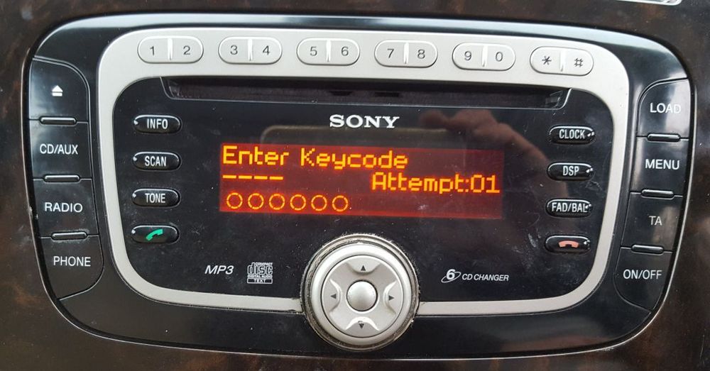 RADIO SONY CD MP3 MONDEO MK4 FOCUS LIFT RADOM
