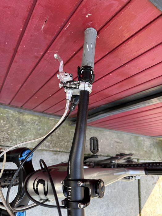 Велосипед Карбоновий двухподвес електро Cannondale Habit Neo 29