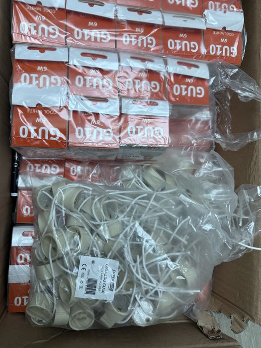 Oprawa sufitowa led czarne szlko 80 sztuk