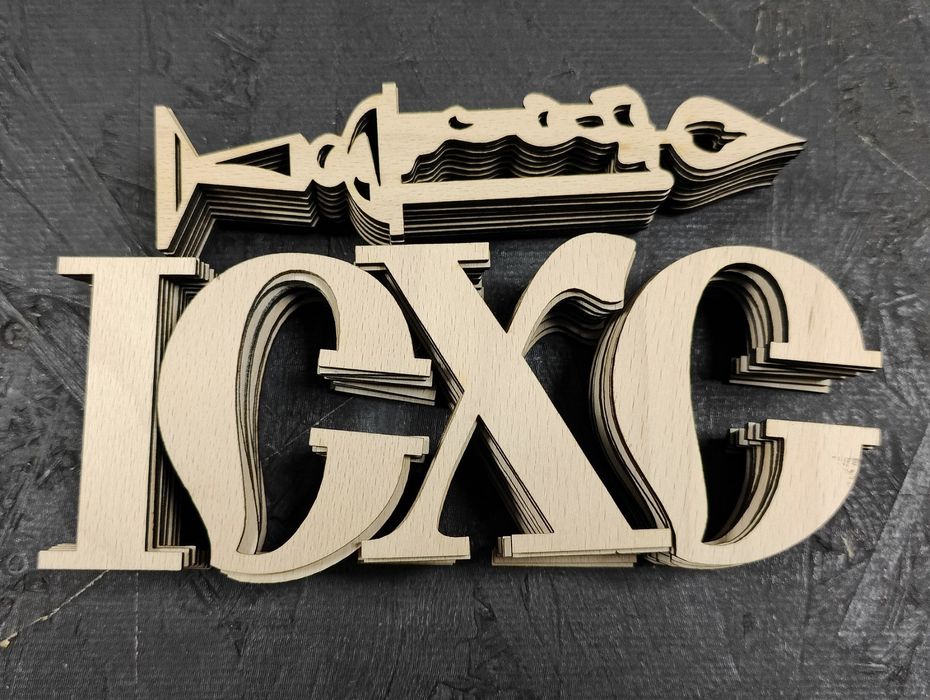 Букви декоративні для ритуальних послуг. ІСХС, оздоблення хрестів