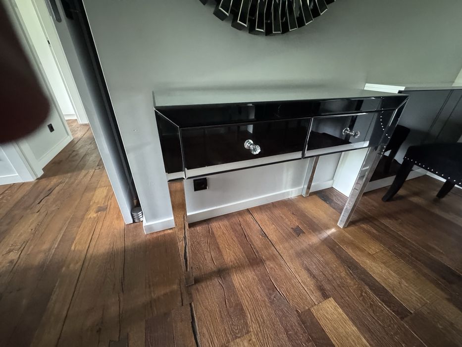 Lustrzana konsola TOALETKA Kare Design Luxury kryształy Glamour luksusowa