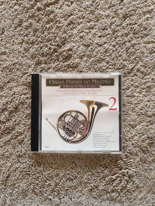 CDs Música "Obras Primas do Milénio - O Melhor da Música Clássica"