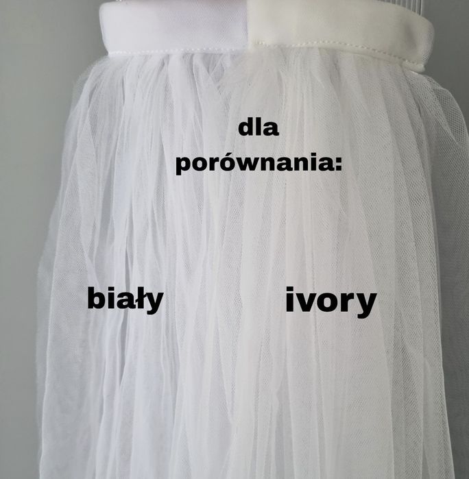 welon ślubny  na oczepiny na wieczór panieński