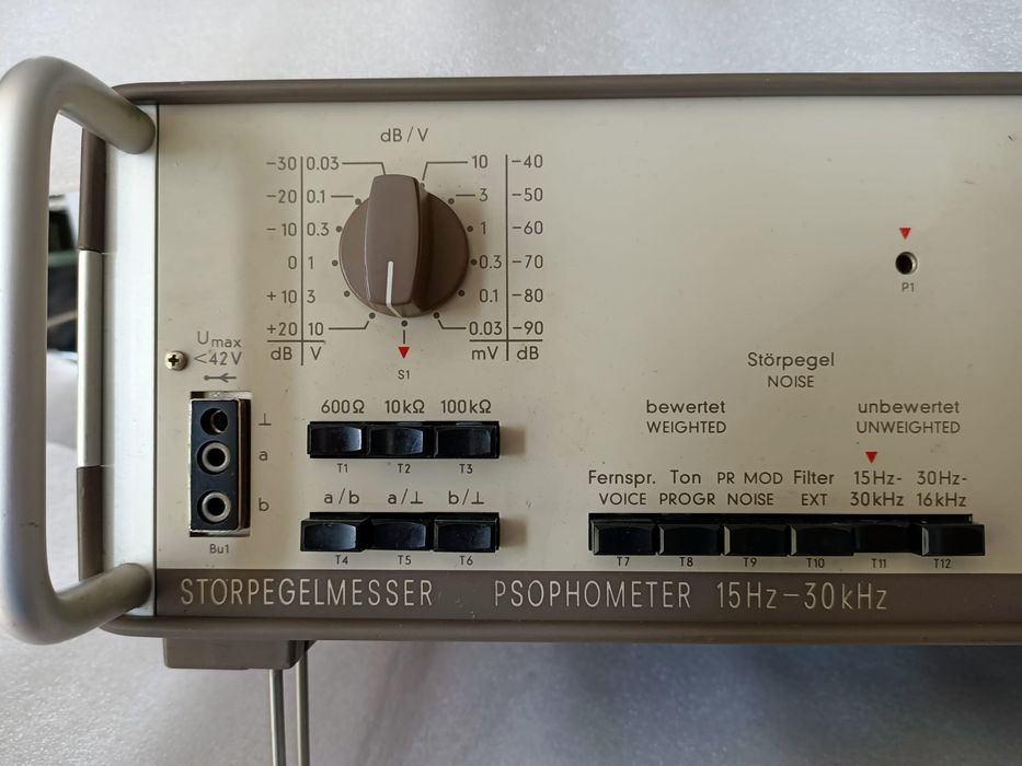 Miernik psofometr SIEMENS U2233.