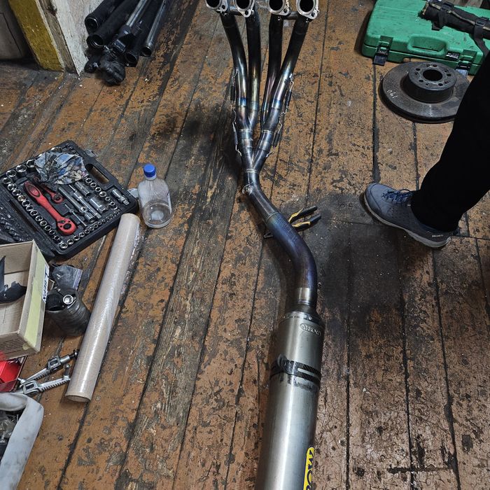 Ямаха р6.Yamaha r6 99-02 Полный выхлоп