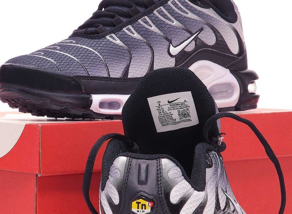 Кросівки Nike Air Max TN Plus Double Grey Premium | Кроссовки Найк чоловічі жіночі