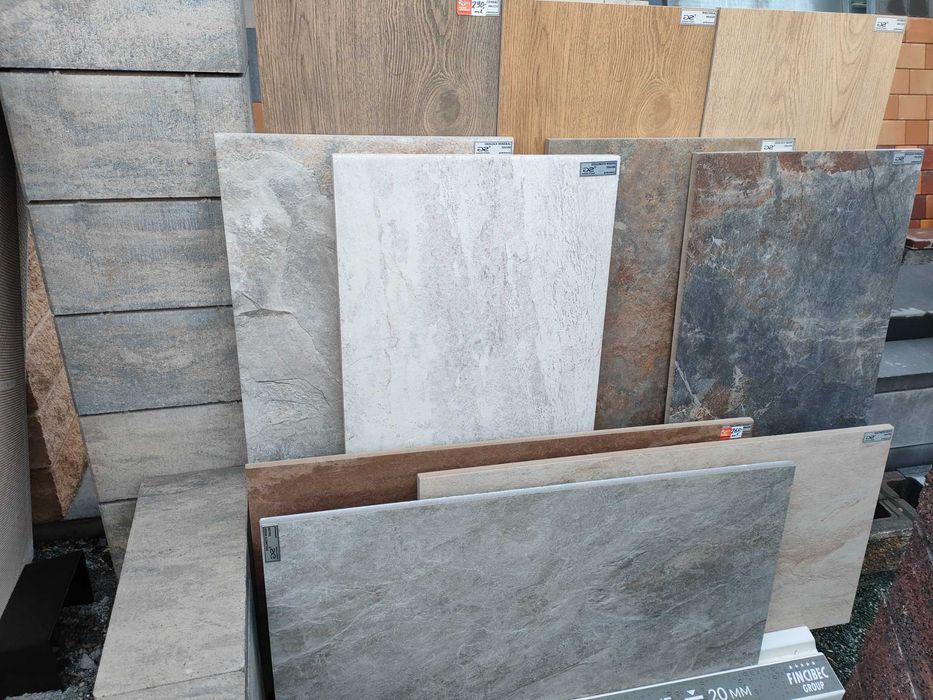 Deska decha drewnopodobna płyta ceramiczna gres taras tarasowa 120x40