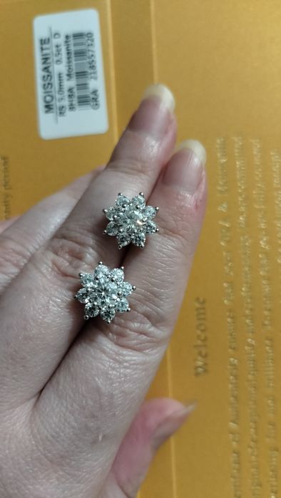 Nowy zestaw biżuterii z moissanitami GRA