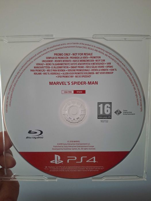 Spiderman PS4 - Promo edition