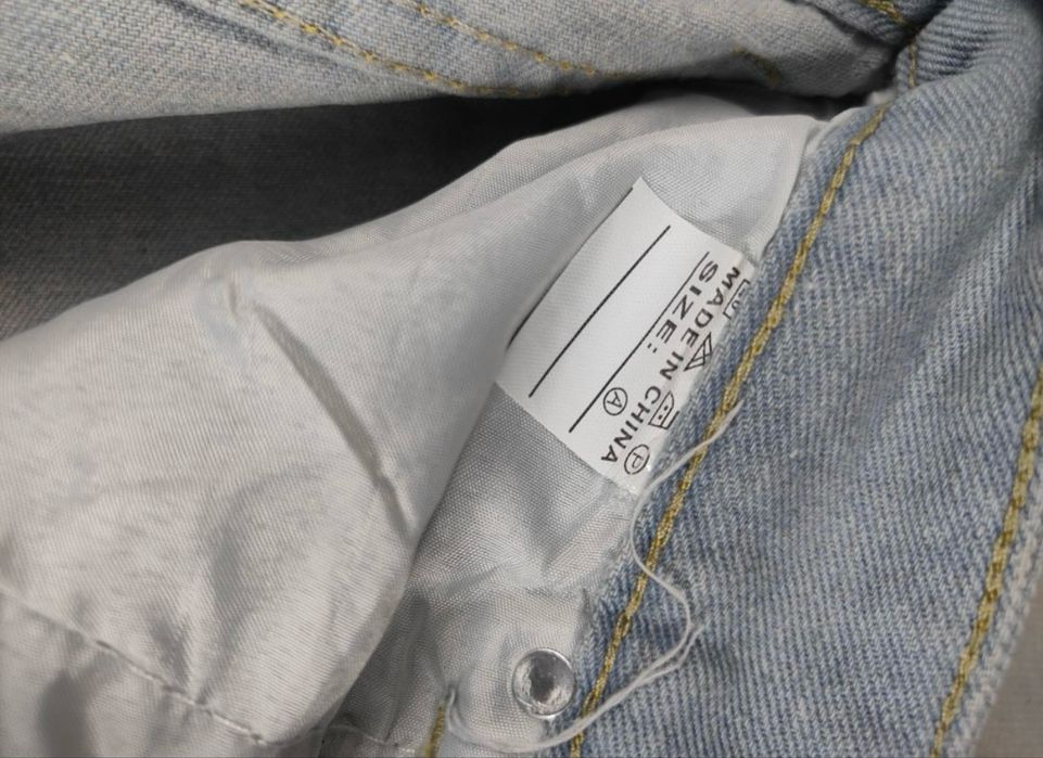 ТОП ПРОДАЖУ!! Купити джинси Лакоста, штани Lacoste, джинси Lacosta світло сині на весну або літо, придбати широкі Baggy jeans беггі джинси Лакоста