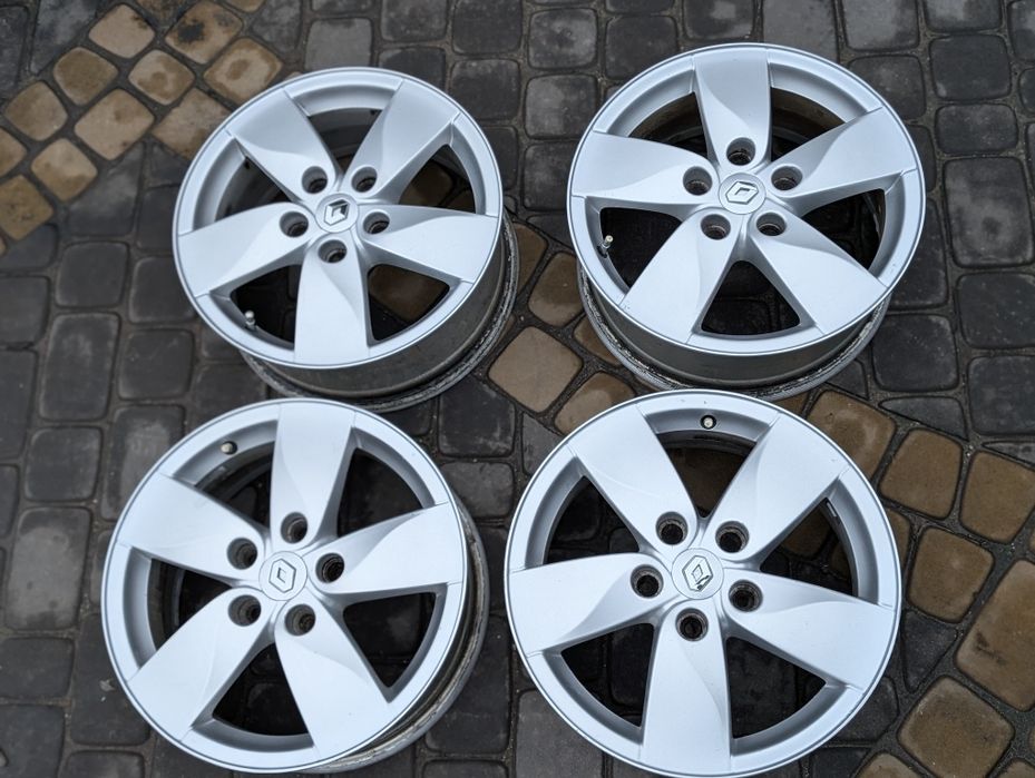 Диски легкосплавні 5x114.3 R16 Renault Megane Scenic Оригінальні