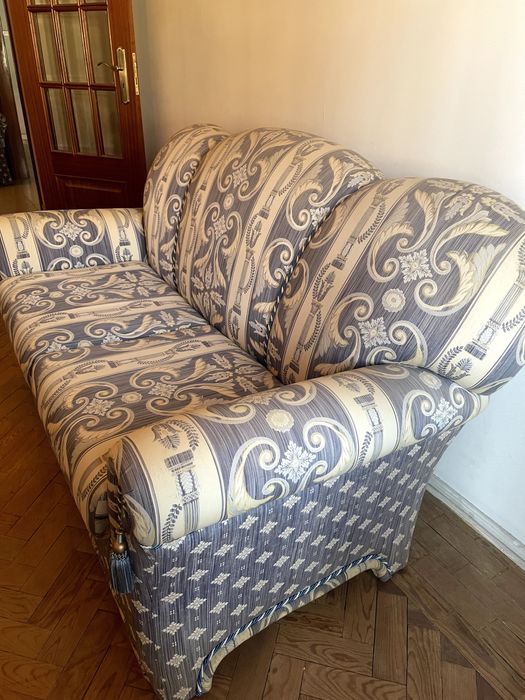 Sofá Cama + 2 Poltronas