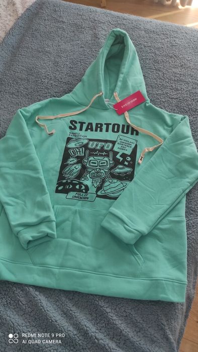 Nowa bluza miętowa shain icon uni