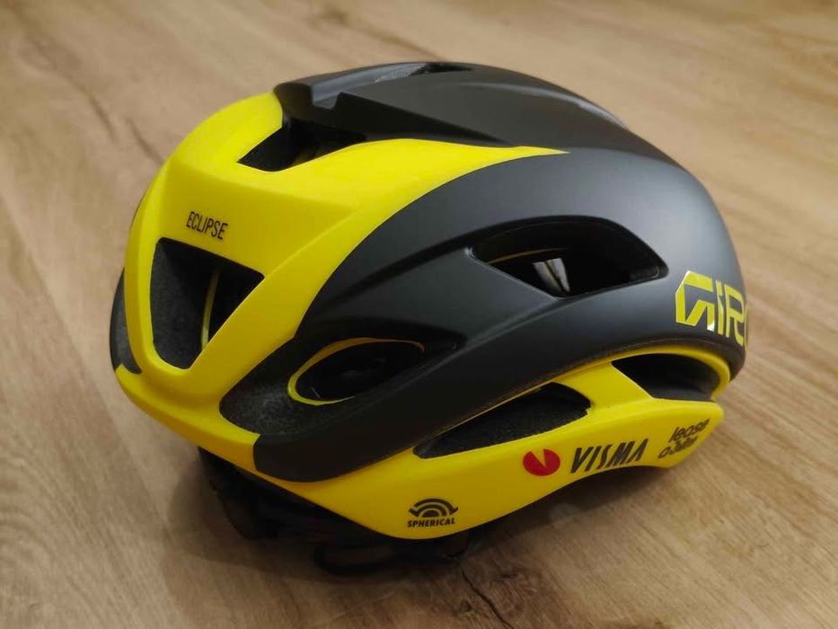 Capacete Giro Eclipse Spherical MIPS Team Visma "Novo"