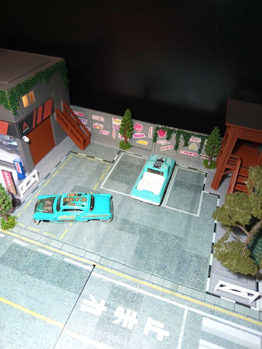 Diorama 1/64 Magic City Yokohama Advan