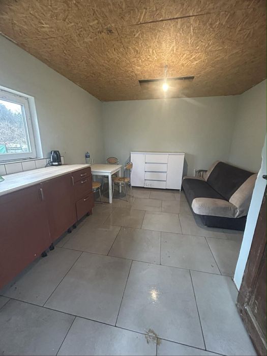 Działka ROD Krokus z murowanym domkiem