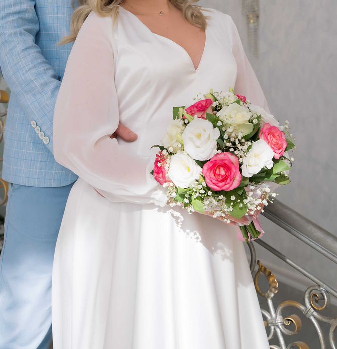 Сукня атласна 46 розмір