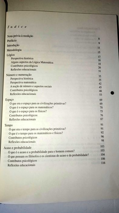 Emergência da Matemática no Jardim-de-infância