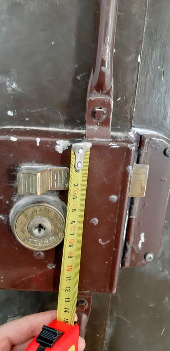 Fechadura de porta antiga