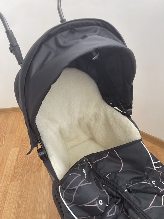 Санки Prampol з колесами та теплим конвертом 8в1