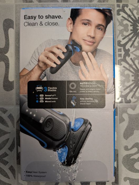 Máquina barbear Braun Series 5 como nova